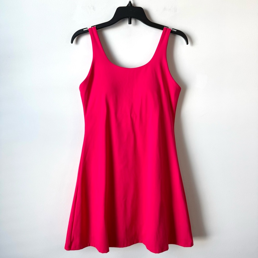 Zyia Match‎ Point Athletic Tennis Dress Bright Red XS - Picture 2 of 5